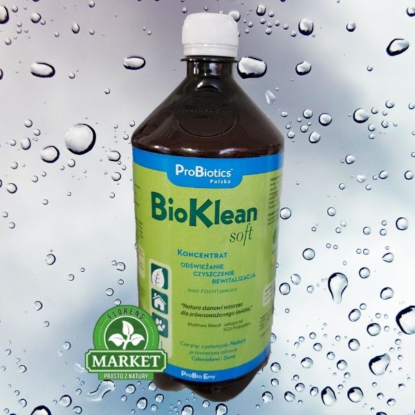 BioKlean Soft® mikroorganiczny koncentrat do czyszczenia, dezynfekcji, odświeżania.