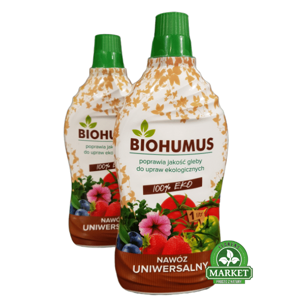 Biohumus agrecol 2×1 litr. Nawóz organiczny uniwersalny.